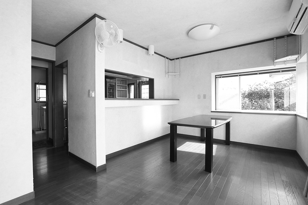 広さを強調したリノベーション:施工前